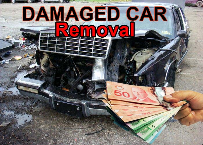 Damaged Car Towing